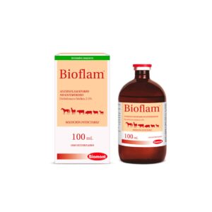 ANTIINFLAMATORIO PARA ANIMALES DE PRODUCCIÓN BIOFLAM - FRASCO x 100 ML