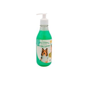 SHAMPOO PARA PERROS PETLINE ALOE Y LAVANDA - FRASCO x 350 ML