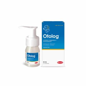 UNGÜENTO ÓTICO PARA PERROS Y GATOS OTOLOG - FRASCO x 25 ML