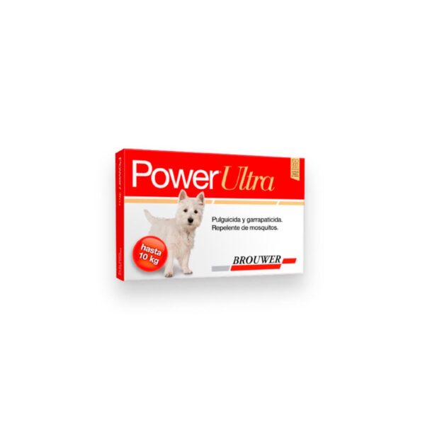 ANTIPULGAS PARA PERRO POWER ULTRA (5 a 10 KG) - CAJA x 1 PIPETA