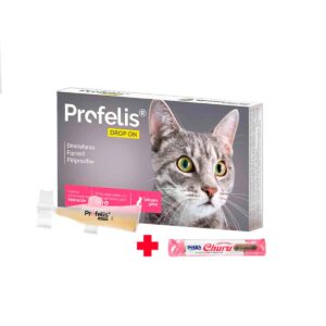 ANTIPULGAS PARA GATO PROFELIS DROP ON (HASTA 9 KG) - CAJA x 5 PIPETA
