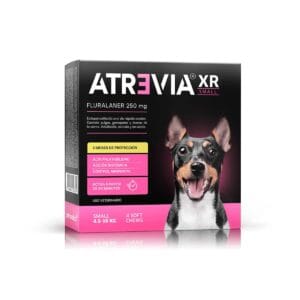 ANTIPULGAS PARA PERRO ATREVIA XR SMALL (4.5 a 10 KG) - CAJA x 4 TABLETAS