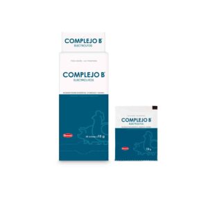 VITAMINAS PARA PERROS, GATOS Y ANIMALES DE PRODUCCIÓN COMPLEJO B C/ELECTROLITOS - CAJA x 50 SOBRES x 10 GR