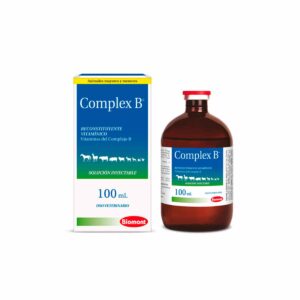 VITAMINAS PARA PERROS, GATOS Y ANIMALES DE PRODUCCIÓN COMPLEX B - FRASCO x 100 ML