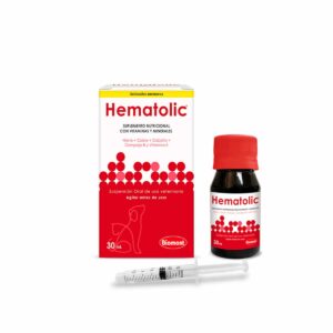 VITAMINAS PARA PERROS Y GATOS HEMATOLIC - FRASCO x 30 ML