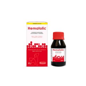 VITAMINAS PARA PERROS Y GATOS HEMATOLIC - FRASCO x 60 ML