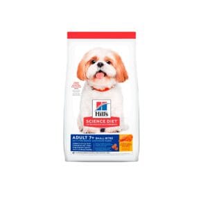 ALIMENTO SECO PARA PERROS HILLS SD CANINE ADULT 7+  SMALL BITES (POLLO, CEBADA Y ARROZ INTEGRAL) - BOLSA x 6.8 KG - BOLSA x 6.8 KG