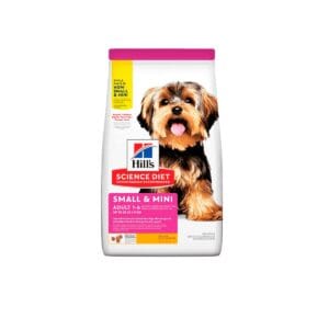 ALIMENTO SECO PARA PERROS HILLS SD CANINE ADULT SMALL & MINI (POLLO Y ARROZ INTEGRAL) - BOLSA x 2.04 KG