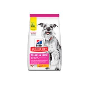 ALIMENTO SECO PARA PERROS HILLS SD CANINE ADULT 7+  SMALL & MINI (POLLO Y ARROZ INTEGRAL) - BOLSA x 2.04 KG