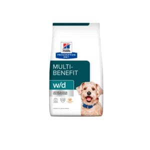 ALIMENTO SECO MEDICADO PARA PERROS HILLS PD CANINE W/D MULTI BENEFICIOS (POLLO) - BOLSA x 3.9 KG