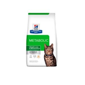 ALIMENTO SECO MEDICADO PARA GATOS HILLS PD FELINE METABOLIC (POLLO) - BOLSA x 1.8 KG