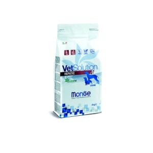 ALIMENTO SECO MEDICADO PARA PERROS MONGE VETSOLUTION CANINE HEPATIC - BOLSA x 2 KG