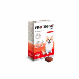 ANTIPULGAS PARA PERRO PROTEGGO M 200 MG (10 a 20 KG) - CAJA x 1 TABLETA