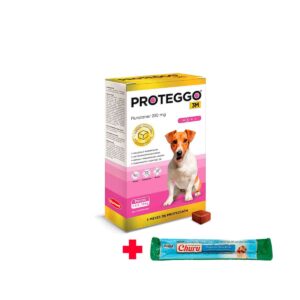 ANTIPULGAS PARA PERRO PROTEGGO 3M 250 MG (4.5 a 10 KG) - CAJA x 1 TABLETA