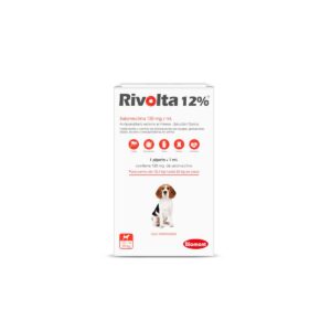 ANTIPULGAS PARA PERRO RIVOLTA 12 % 1 ML (10.1 a 20 KG) - CAJA x 1 PIPETA