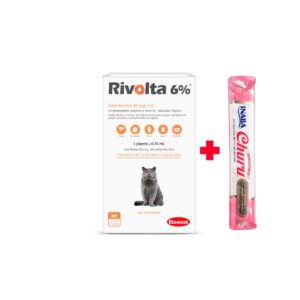 ANTIPULGAS PARA GATO RIVOLTA 6 % 0.75 ML (2.6 a 7.5 KG) - CAJA x 1 PIPETA