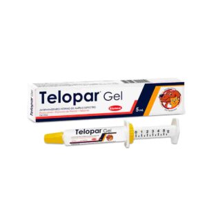 ANTIPARASITARIO PARA PERROS Y GATOS TELOPAR GEL ORAL - CHISGUETE X 5 ML