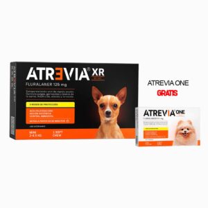 ANTIPULGAS PARA PERRO ATREVIA XR MINI (2 a 4.5 KG) - CAJA x 1 TABLETA