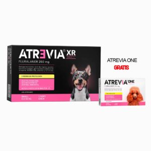 ANTIPULGAS PARA PERRO ATREVIA XR SMALL (4.5 a 10 KG) - CAJA x 1 TABLETA