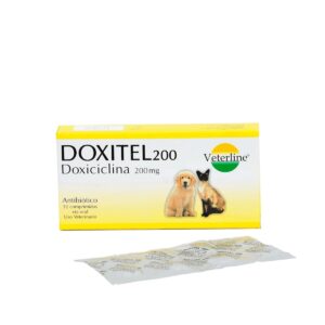 ANTIBIÓTICO PARA PERROS Y GATOS DOXITEL 200 MG - BLISTER x 8 UNID