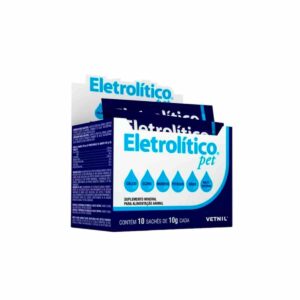 VITAMINAS PARA PERROS, GATOS Y OTRAS MASCOTAS ELECTROLITICOS PET -  CAJA x 10 SOBRES x 10 GR