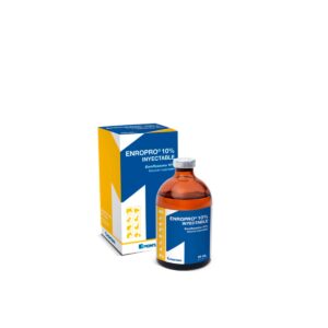 ANTIBIÓTICO PARA PERROS, GATOS Y ANIMALES DE PRODUCCIÓN ENROPRO 10% - FRASCO x 20 ML