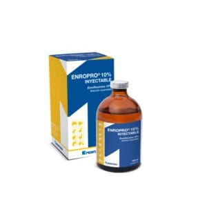ANTIBIÓTICO PARA PERROS, GATOS Y ANIMALES DE PRODUCCIÓN ENROPRO 10% - FRASCO x 100 ML