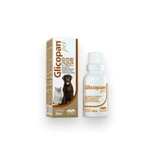 VITAMINAS PARA PERROS, GATOS Y OTRAS MASCOTAS GLICOPAN PET - FRASCO x 30 ML