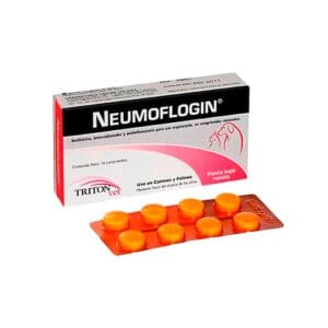 ANTIBIÓTICO PARA PERROS Y GATOS NEUMOFLOGIN - BLISTER x 8 TABLETAS