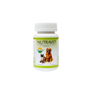 VITAMINAS PARA PERROS Y GATOS NUTRAVET - FRASCO x 100 TABLETAS
