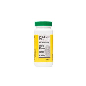 VITAMINAS PARA PERROS Y GATOS PET TABS - FRASCO x 60 TABLETAS