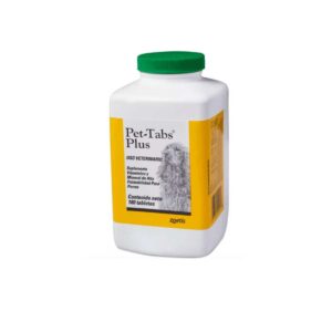 VITAMINAS PARA PERROS Y GATOS PET TABS - FRASCO x 180 TABLETAS
