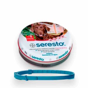 ANTIPULGAS PARA PERRO SERESTO PERRO GRANDE – MAYOR A 8 KG