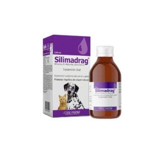 PROTECTOR HEPÁTICO PARA PERROS Y GATOS SILIMADRAG SUSPENSIÓN - FRASCO x 120 ML