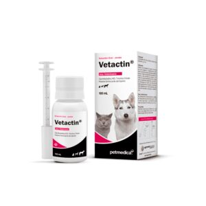 VITAMINAS PARA PERROS Y GATOS VETACTIN - FRASCO x 100 ML