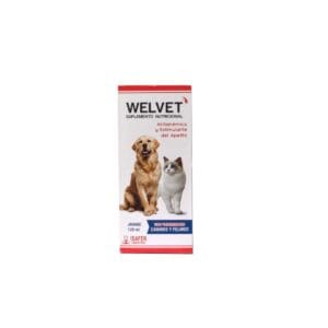 VITAMINAS PARA PERROS Y GATOS WELVET - FARSCO x 120 ML