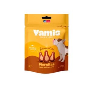 SNACK PARA PERROS YAMIS PIERNITAS (POLLO A LA LEÑA) - SOBRE x 80 GR