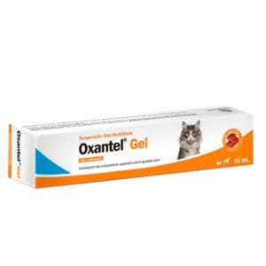 ANTIPARASITARIO PARA PERROS Y GATOS OXANTEL GEL - CHISGUETE X 10 ML