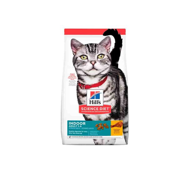 ALIMENTO SECO PARA GATOS HILLS SD FELINE ADULTO INDOOR (POLLO) - BOLSA x 1.58 KG