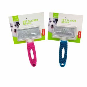 CEPILLO PARA PERROS NUNBELL PET SLICKER - 16 X 8.5 CM