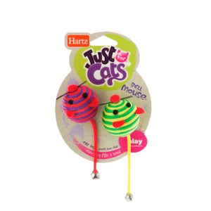 JUGUETE PARA GATO HARTZ  BELL MOUSE - UNID