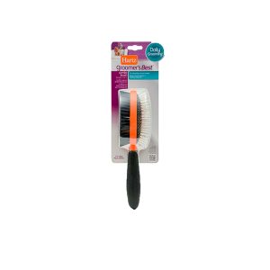 CEPILLO PARA PERROS HARTZ DELUXE - CAJA x 1 UNID