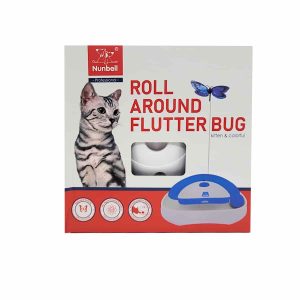 JUGUETE PARA GATO NUNBELL - ROLL AROUND AROUND FLUTTER BUG