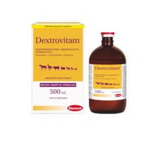 VITAMINAS PARA PERROS, GATOS Y ANIMALES DE PRODUCCIÓN DEXTROVITAM - FRASCO X 500 ML