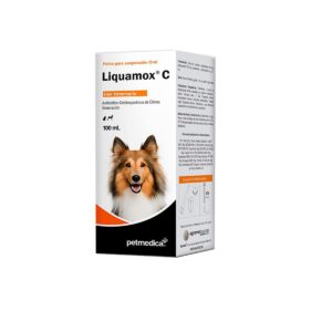 ANTIBIÓTICO PARA PERROS Y GATOS LIQUAMOX C - FRASCO X 100 ML