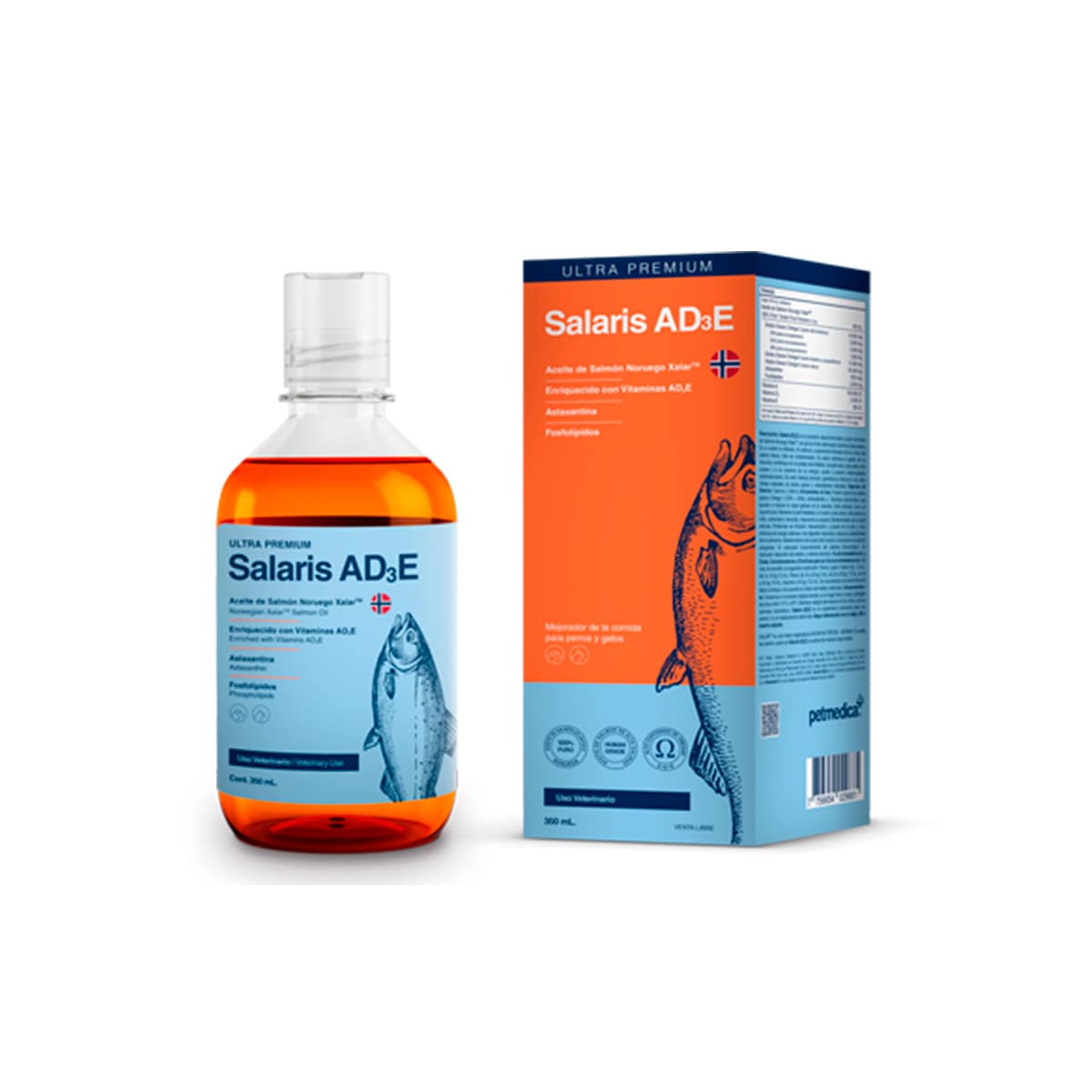 VITAMINAS PARA PERROS Y GATOS  SALARIS - FRASCO X 350 ML