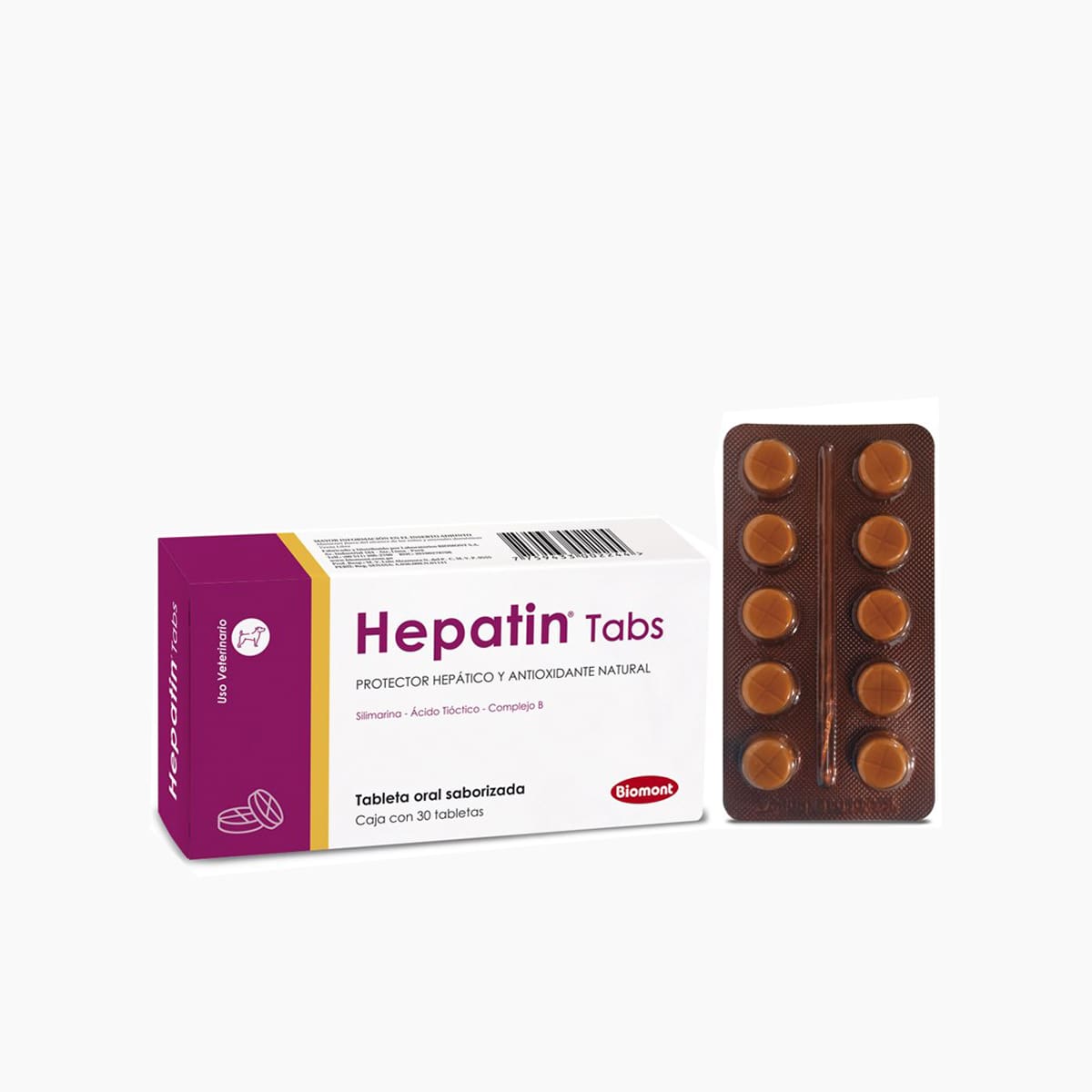 HEPATIN TABS - CAJA X 30